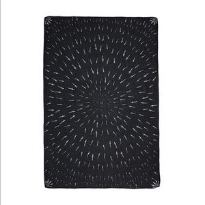 rag & bone Accessories - NWT Rag & Bone Black Embroidered Dagger Scarf rag & bone Accessories - NWT Rag & Bone Black Embroidered Dagger Scarf